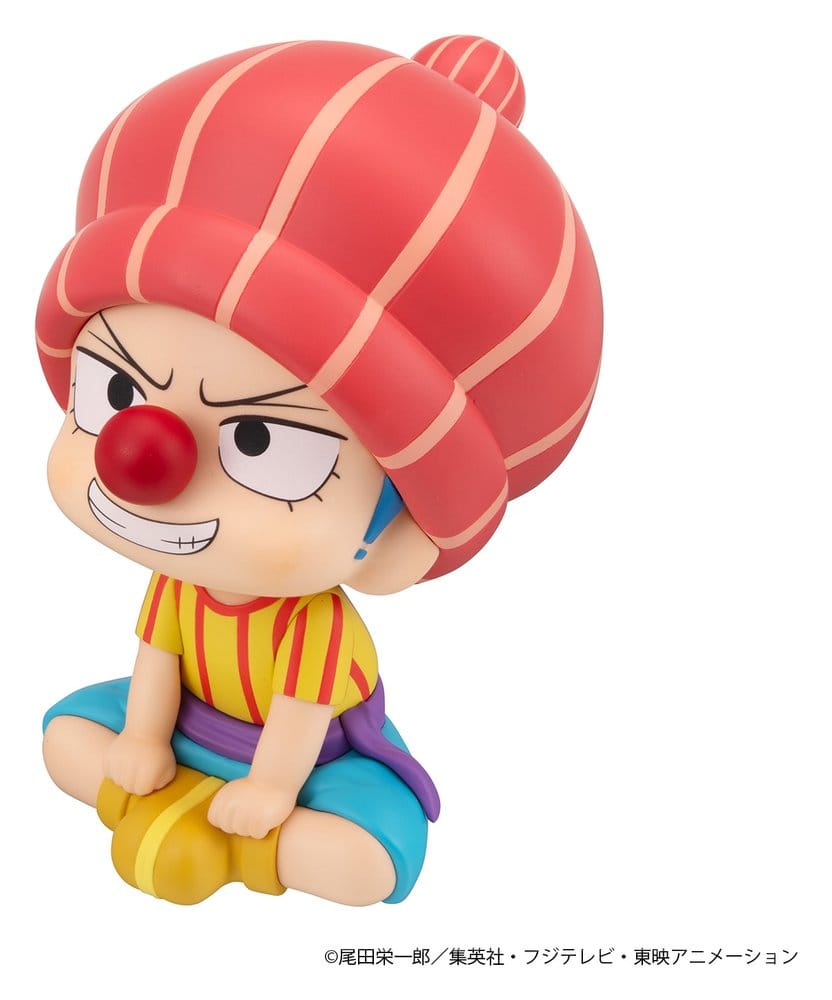 One Piece Look Up PVC Figures 2-Pack Shanks & Buggy Childhood Ver. 11 cm (with gift) - Megahouse Statues