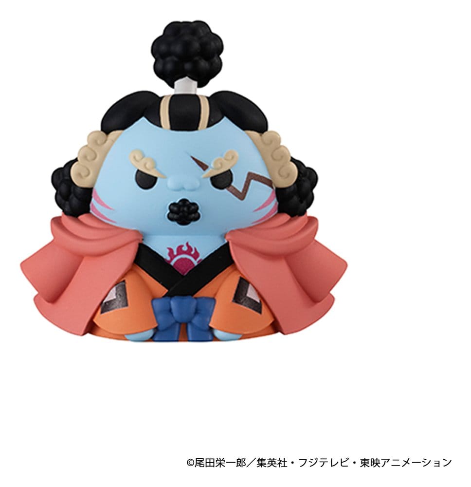 One Piece Mega Cat Project Nyan Piece Nyan! Luffy & the Seven Warlords of the Sea Mini Figures 3 cm Blind Box Display Box Qty 8 (Repeat) - Megahouse Mini Figures, Blind Boxes