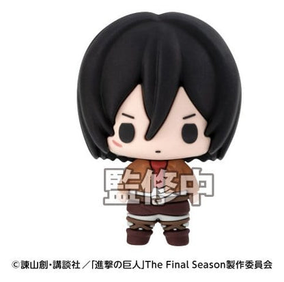 Attack on Titan Chokorin Collection Mini Figures 5 cm Blind Box Display Box Qty 6 - Megahouse Mini Figures, Blind Boxes