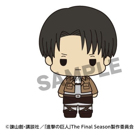 Attack on Titan Chokorin Collection Mini Figures 5 cm Blind Box Display Box Qty 6 - Megahouse Mini Figures, Blind Boxes