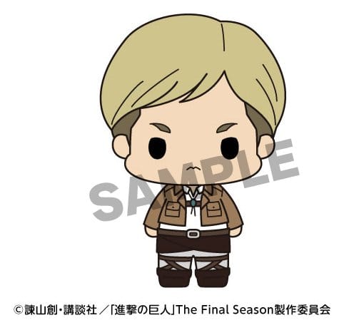 Attack on Titan Chokorin Collection Mini Figures 5 cm Blind Box Display Box Qty 6 - Megahouse Mini Figures, Blind Boxes