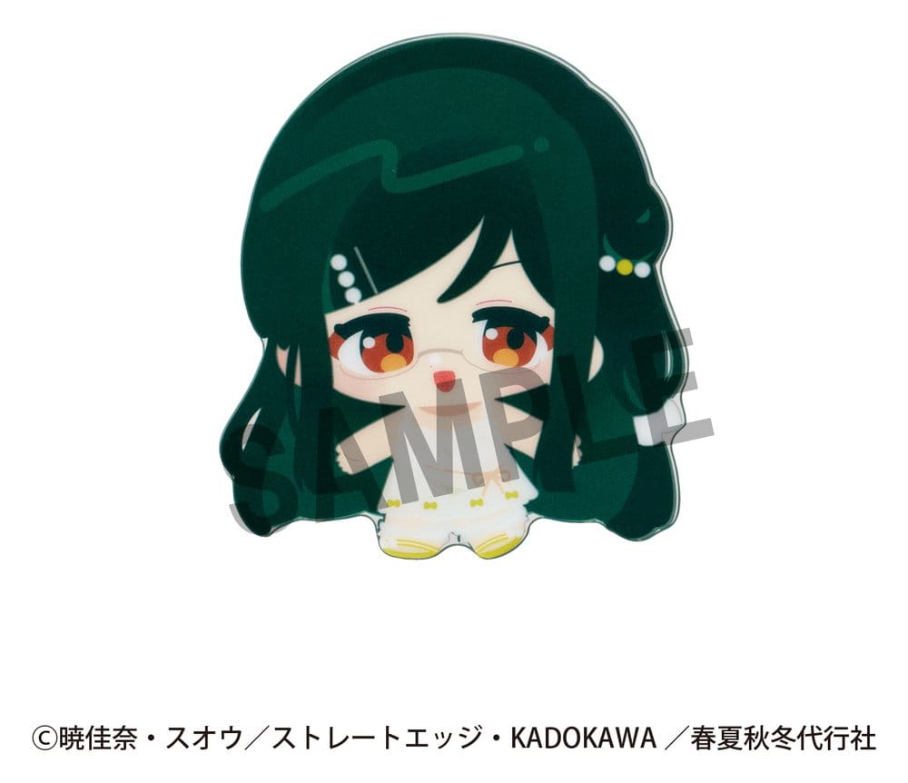 Agents of the Four Seasons Karakoro Clear Candy Figures Dance of Spring Mini Figures 6 cm Blind Box Display Box Qty 8 - Megahouse Mini Figures, Blind Boxes
