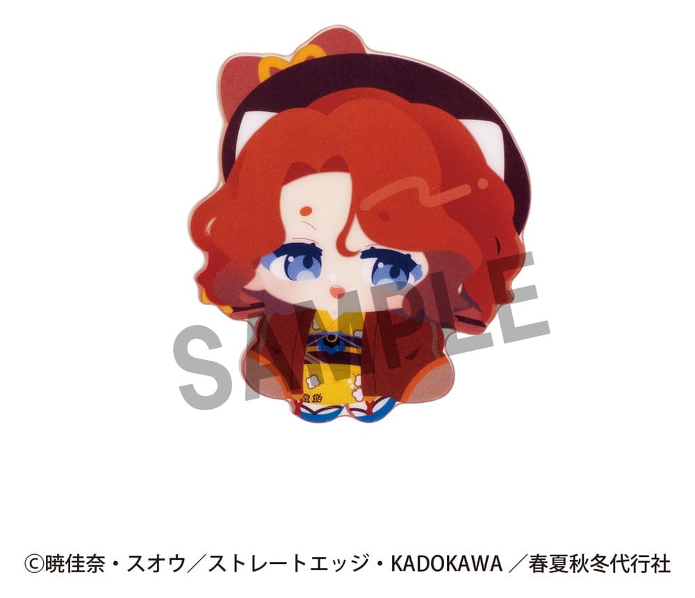 Agents of the Four Seasons Karakoro Clear Candy Figures Dance of Spring Mini Figures 6 cm Blind Box Display Box Qty 8 - Megahouse Mini Figures, Blind Boxes