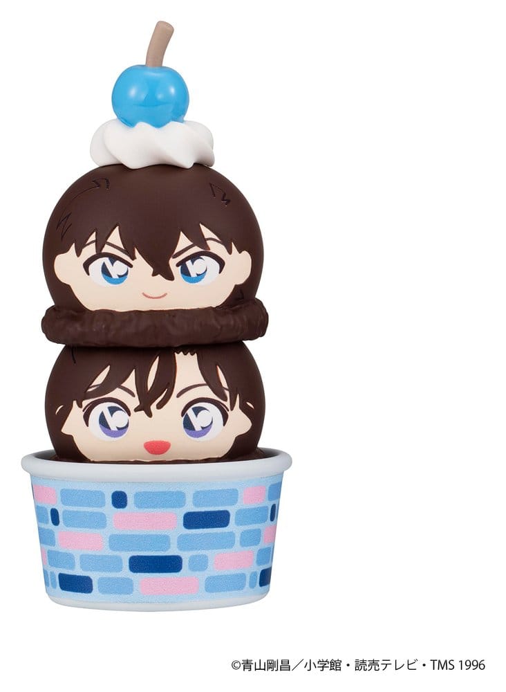 Detective Conan Tsumichen Stack up & Change Mini Figures 8 cm Blind Box Assortment Box Qty 6 - Megahouse Mini Figures, Blind Boxes
