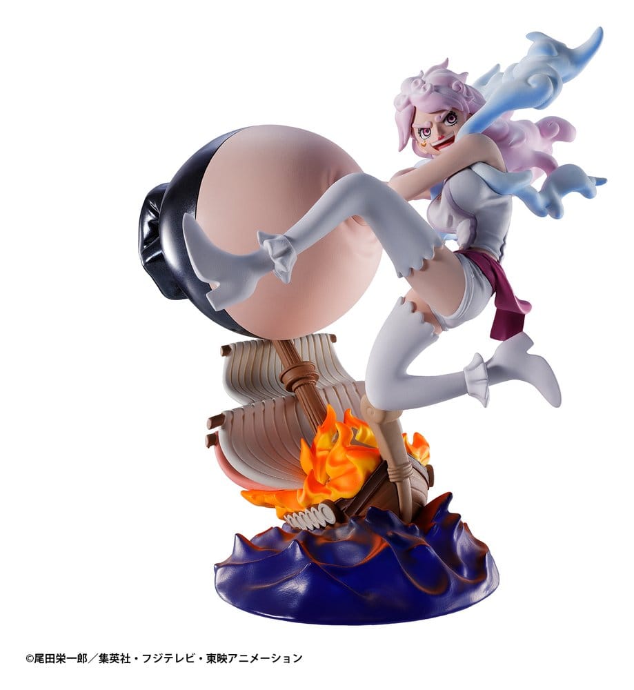 One Piece Petitrama series LOGBOX RE BIRTH Ver. Egghead 02 Mini Figures 8 cm Blind Box Display Box Qty 4 - Megahouse Mini Figures, Blind Boxes