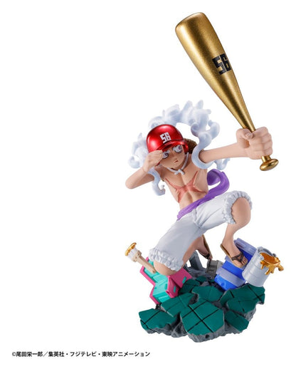 One Piece Petitrama series LOGBOX RE BIRTH Ver. Egghead 02 Mini Figures 8 cm Blind Box Display Box Qty 4 - Megahouse Mini Figures, Blind Boxes