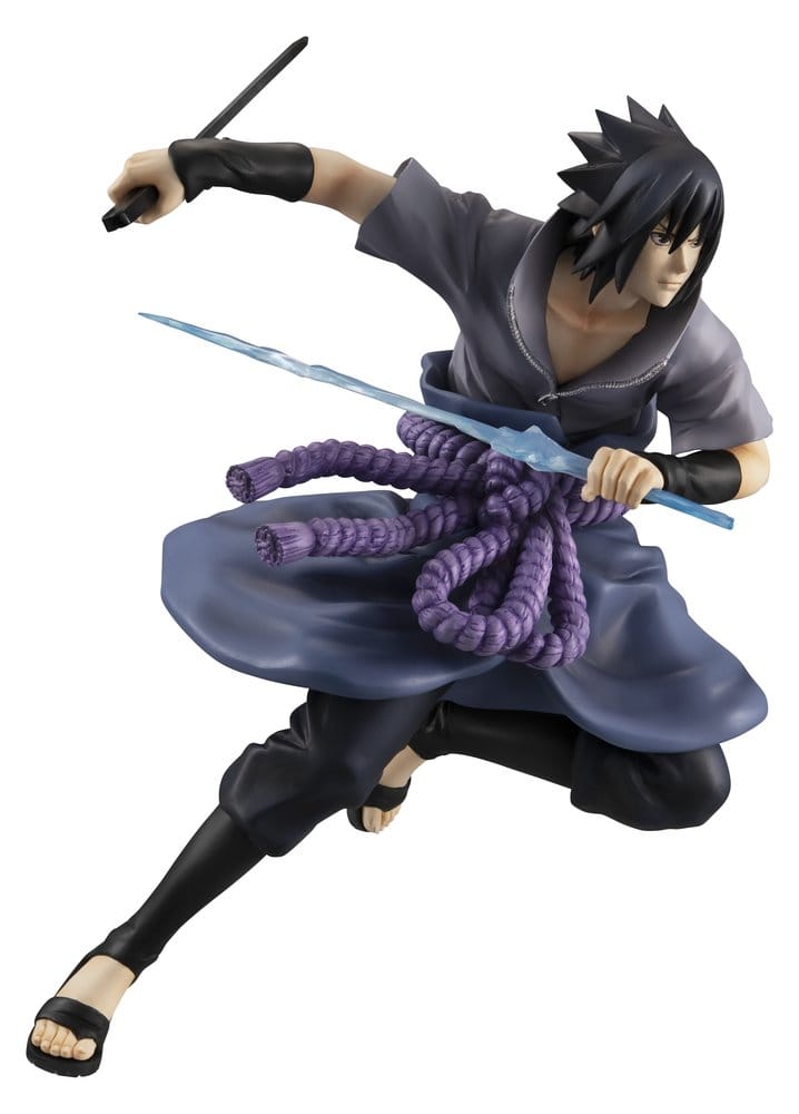Naruto Shippuden G.E.M. Series PVC Figure Sasuke Uchiha Great Ninja War Ver. 23 cm (Repeat) - Megahouse Statues