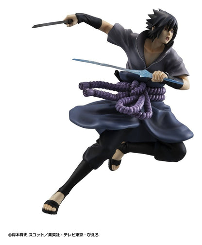 Naruto Shippuden G.E.M. Series PVC Figure Sasuke Uchiha Great Ninja War Ver. 23 cm (Repeat) - Megahouse Statues