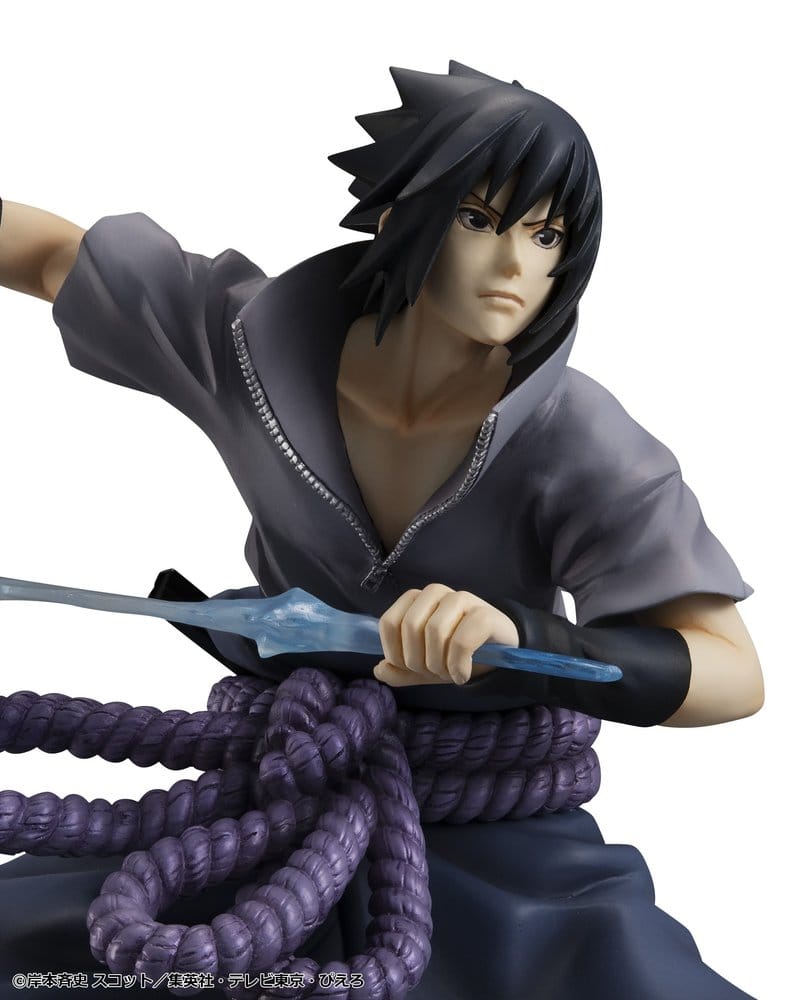 Naruto Shippuden G.E.M. Series PVC Figure Sasuke Uchiha Great Ninja War Ver. 23 cm (Repeat) - Megahouse Statues
