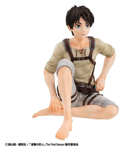 Attack on Titan G.E.M. Series PVC Figure Eren Yeager Palm Size - Megahouse Statues