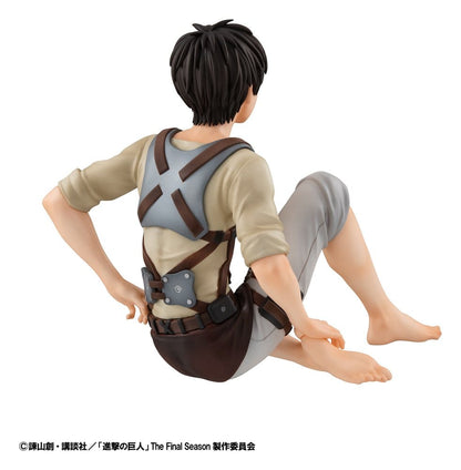 Attack on Titan G.E.M. Series PVC Figure Eren Yeager Palm Size - Megahouse Statues