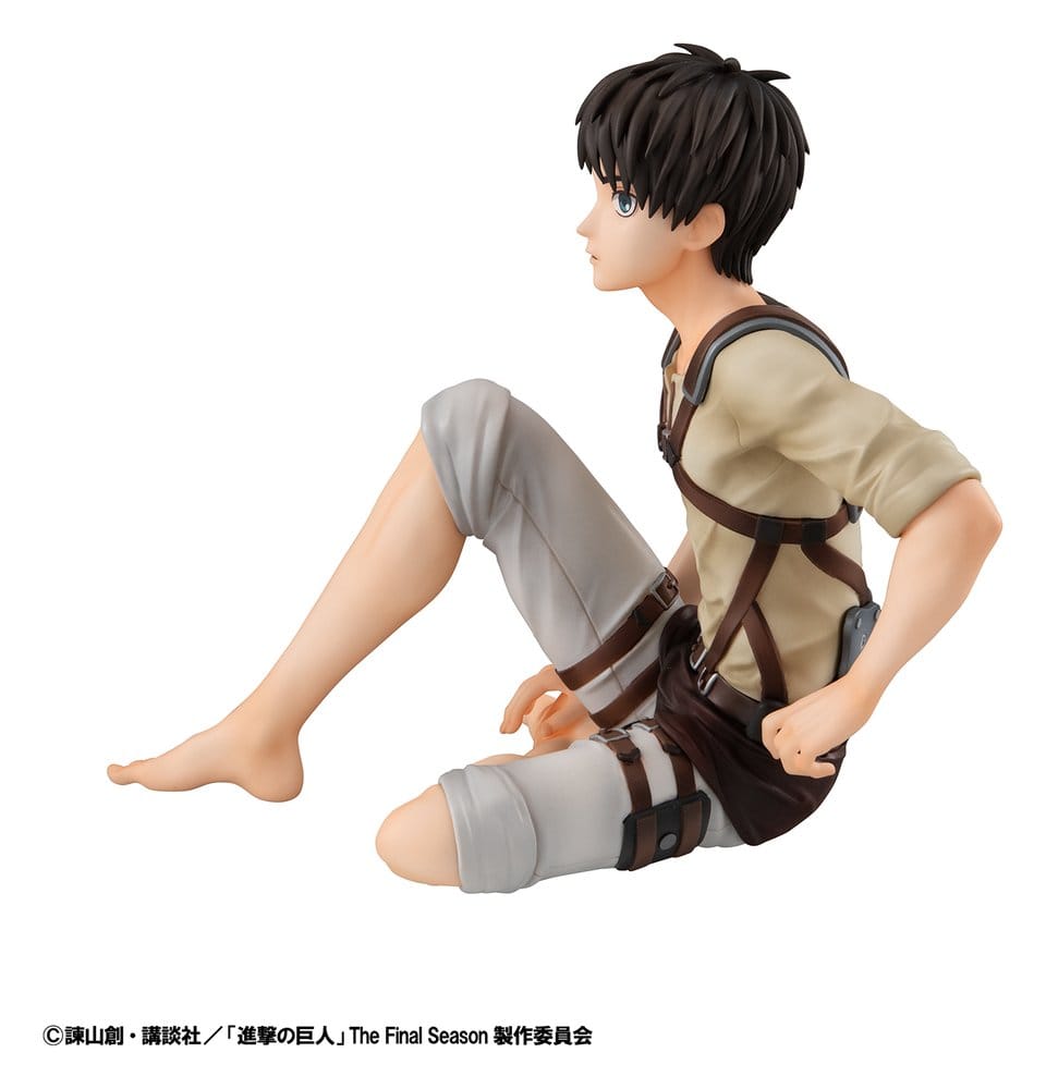 Attack on Titan G.E.M. Series PVC Figure Eren Yeager Palm Size - Megahouse Statues