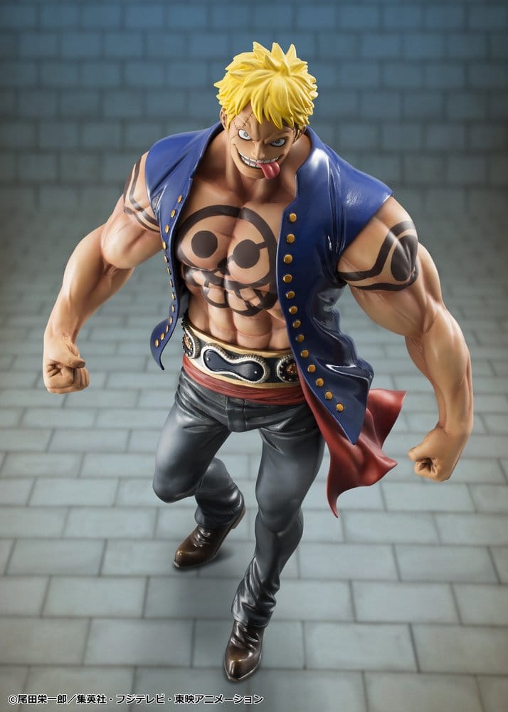 One Piece Portrait.Of.Pirates "Sailing Again" PVC Figure Bellamy the Hyena 25 cm (Limited Repeat) - Megahouse Statues