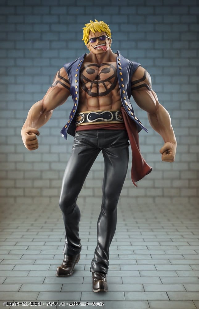 One Piece Portrait.Of.Pirates "Sailing Again" PVC Figure Bellamy the Hyena 25 cm (Limited Repeat) - Megahouse Statues