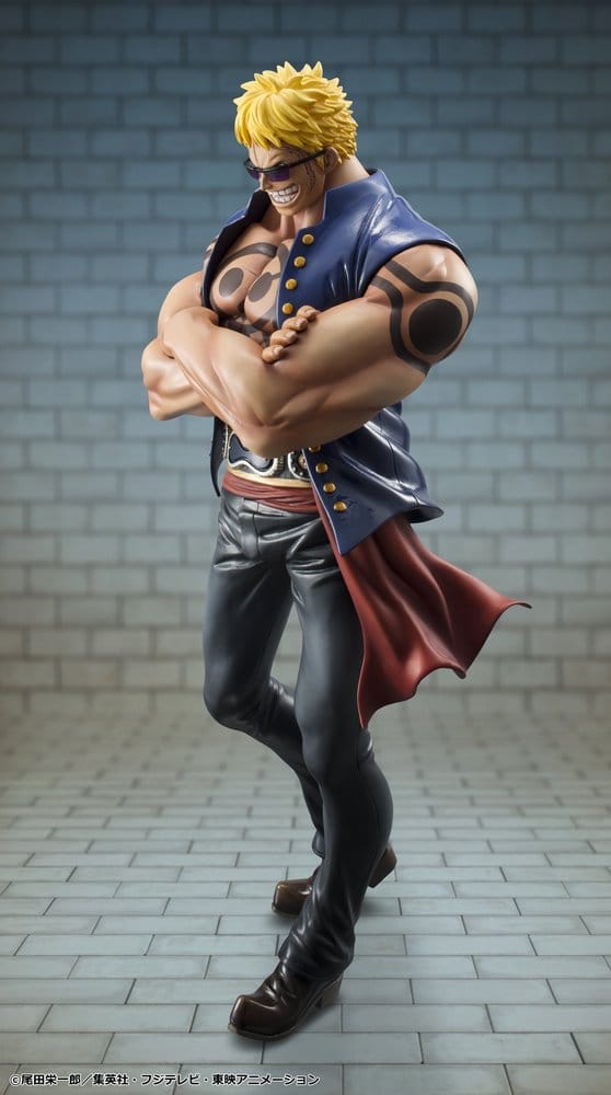 One Piece Portrait.Of.Pirates "Sailing Again" PVC Figure Bellamy the Hyena 25 cm (Limited Repeat) - Megahouse Statues
