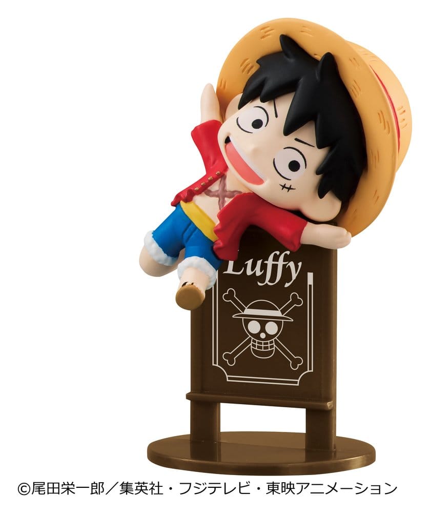 One Piece Ochatomo series Mini Figures Pirates Party 4 cm Blind Box Display Box Qty 8 (Repeat) - Megahouse Mini Figures, Blind Boxes