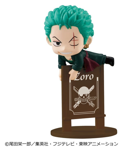 One Piece Ochatomo series Mini Figures Pirates Party 4 cm Blind Box Display Box Qty 8 (Repeat) - Megahouse Mini Figures, Blind Boxes