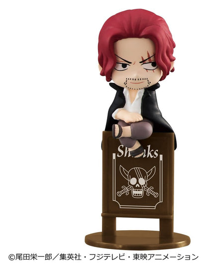 One Piece Ochatomo series Mini Figures Pirates Party 4 cm Blind Box Display Box Qty 8 (Repeat) - Megahouse Mini Figures, Blind Boxes