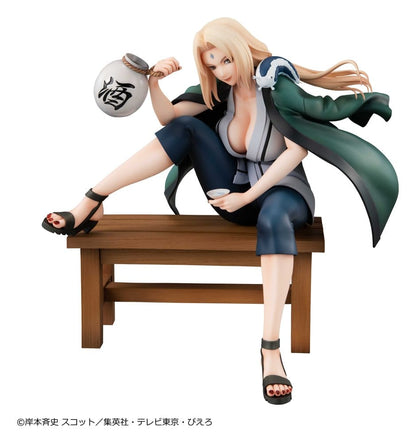 Naruto Shippuden Naruto Gals PVC Figure Tsunade Ver.2 16 cm (Repeat) - Megahouse Statues