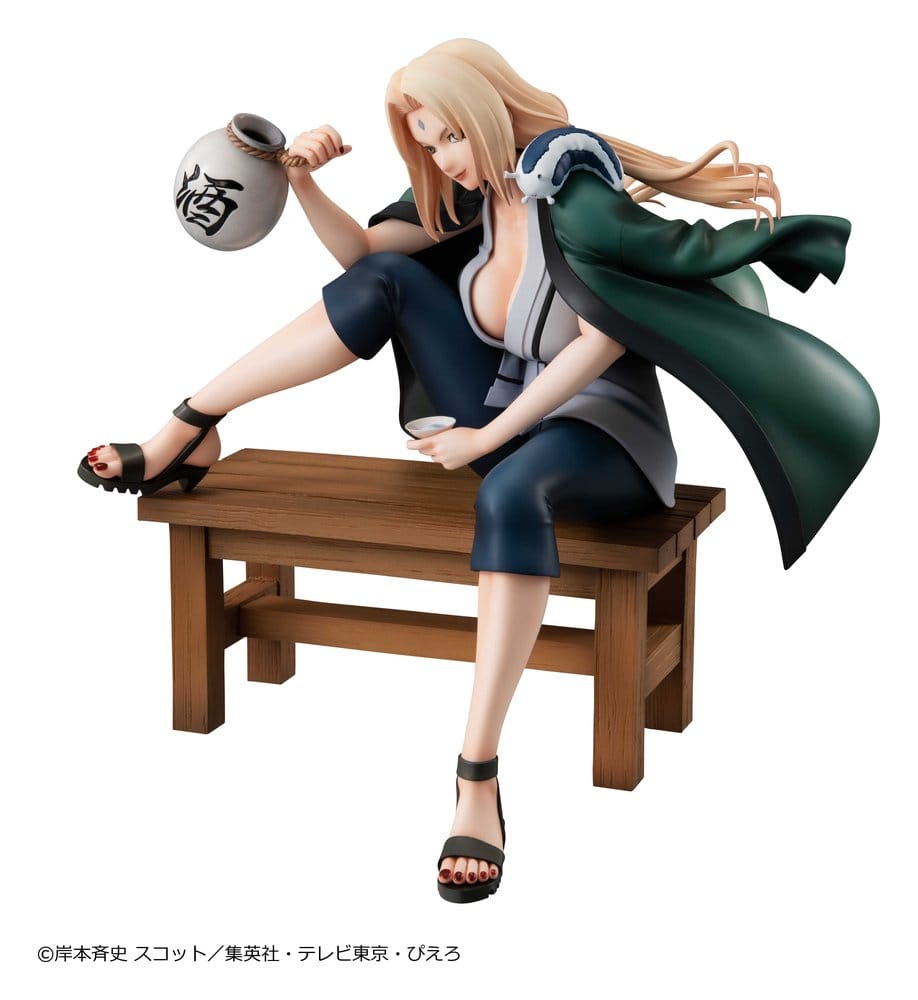 Naruto Shippuden Naruto Gals PVC Figure Tsunade Ver.2 16 cm (Repeat) - Megahouse Statues