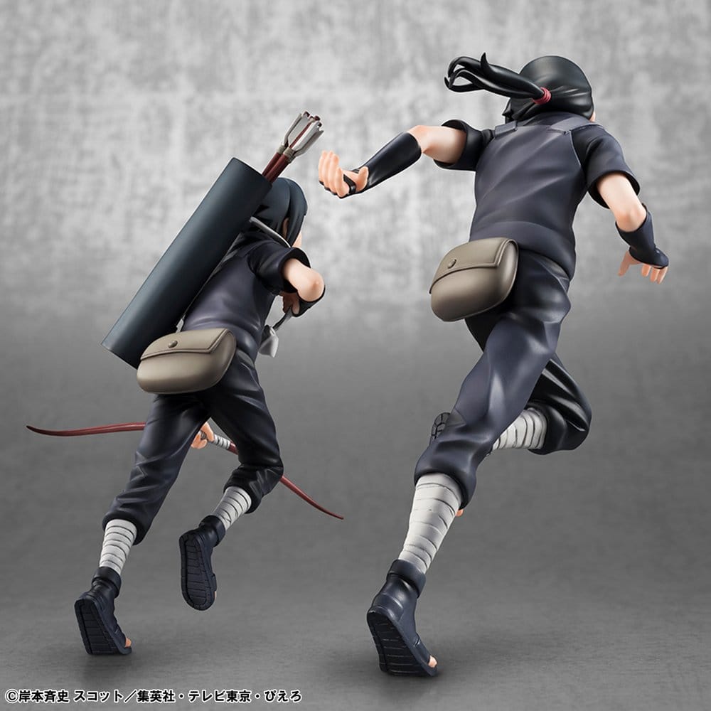 Naruto Shippuden G.E.M. Series PVC Figures 2-Pack Itachi Uchiha & Sasuke (Repeat) - Megahouse Statues