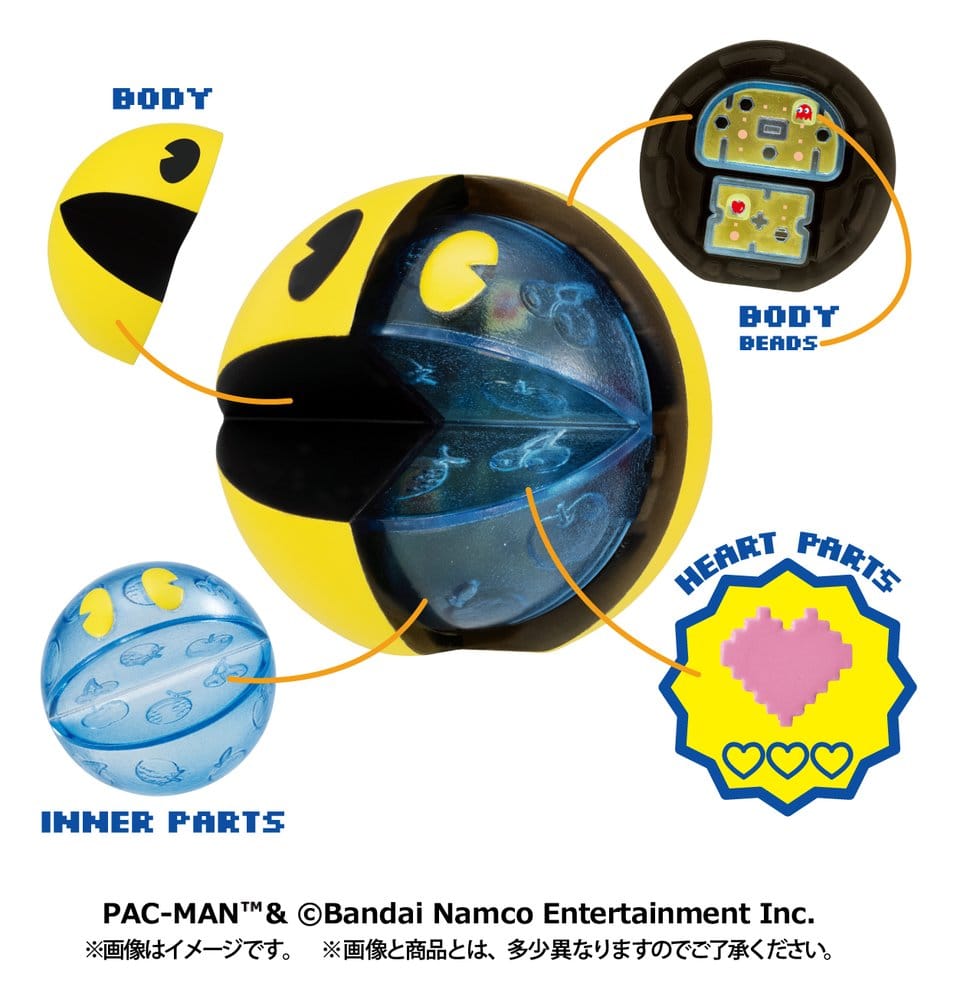 Pac-Man Inside Fantasy Mini Figures 6 cm Blind Box Display Box Qty 4 - Megahouse Mini Figures, Blind Boxes