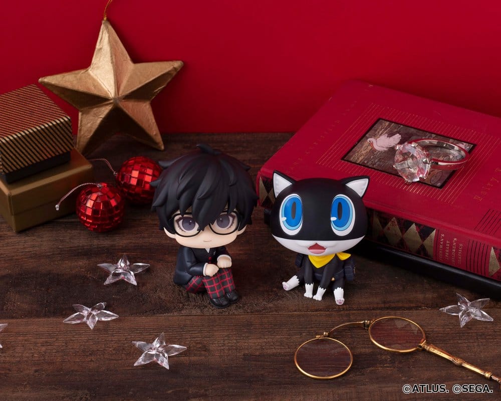 Persona 5 the Royal Look Up PVC Figures 2-Pack Hero & Morgana 11 cm (with gift) - Megahouse Statues