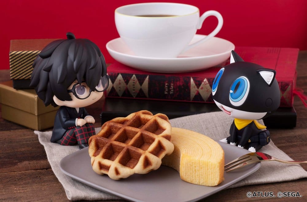 Persona 5 the Royal Look Up PVC Figures 2-Pack Hero & Morgana 11 cm (with gift) - Megahouse Statues