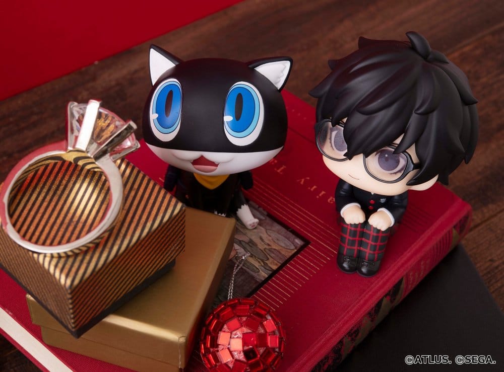 Persona 5 the Royal Look Up PVC Figures 2-Pack Hero & Morgana 11 cm (with gift) - Megahouse Statues