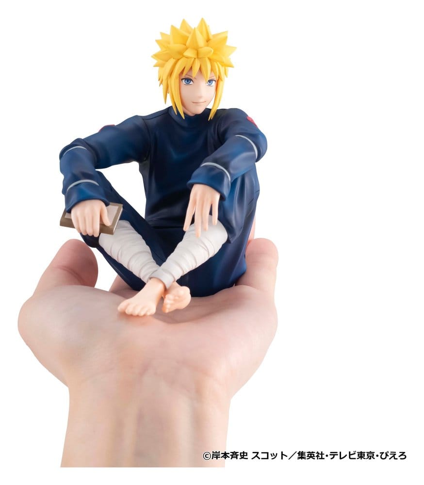 Naruto Shippuden G.E.M. Series PVC Figure Minato Palm Size - Megahouse Statues