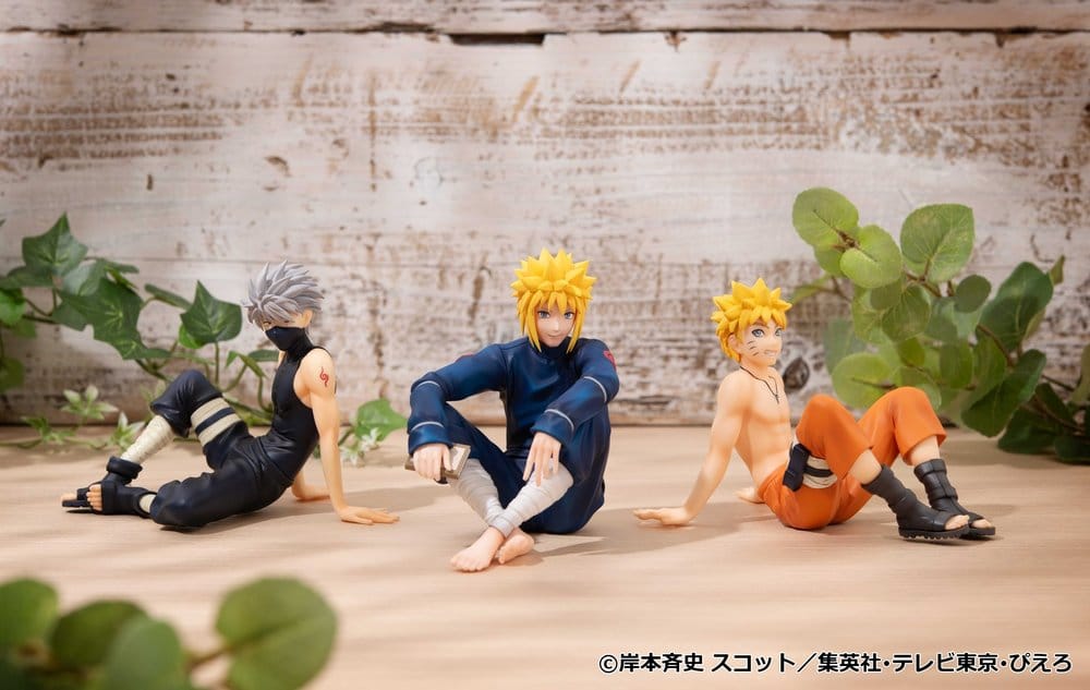 Naruto Shippuden G.E.M. Series PVC Figure Minato Palm Size - Megahouse Statues