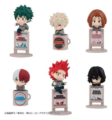My Hero Academia Ochatomo Series Mini Figures A Little Break Tea Time Blind Box Display (6)