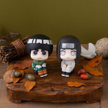 Naruto Shippuden Look Up PVC Figures 2-Pack Rock Lee & Neji Hyuga (with gift) - MegaHouse Statues