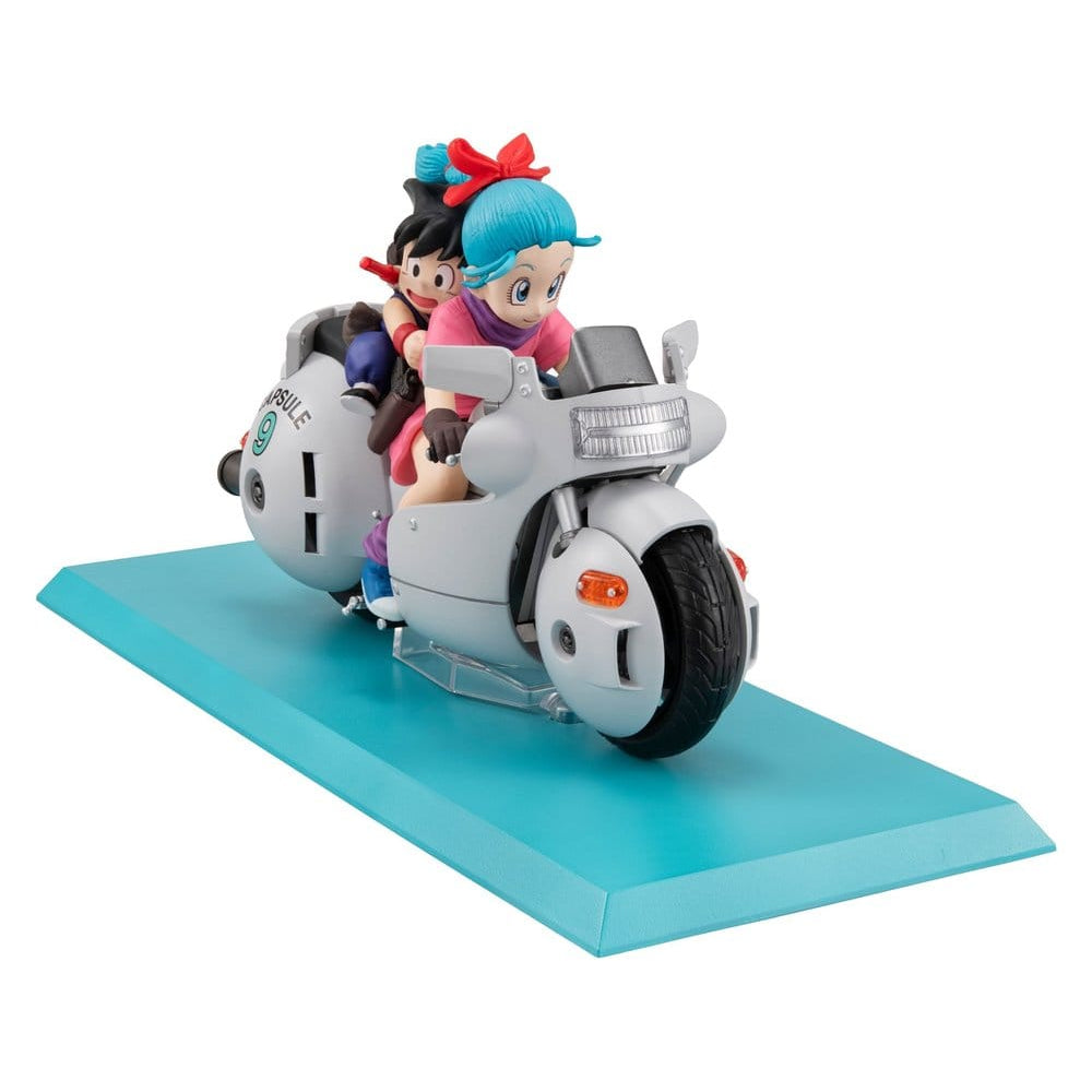 Dragon Ball Desktop Real McCoy PVC Figure Diorama 06 Son Goku & Bulma Limited Repeat Edition - Megahouse Dioramas