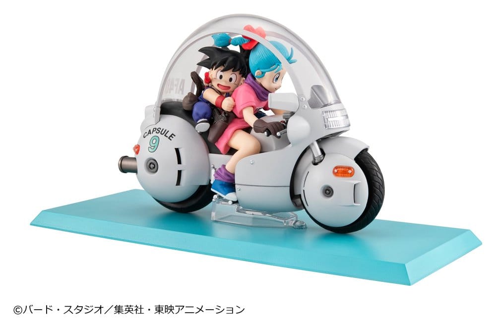 Dragon Ball Desktop Real McCoy PVC Figure Diorama 06 Son Goku & Bulma Limited Repeat Edition - Megahouse Dioramas