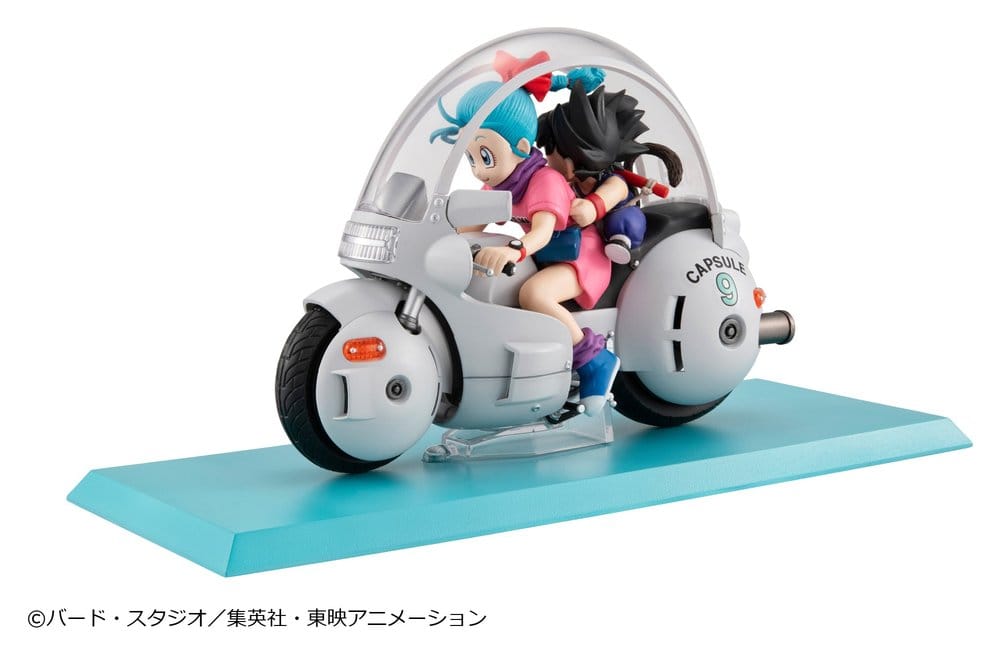 Dragon Ball Desktop Real McCoy PVC Figure Diorama 06 Son Goku & Bulma Limited Repeat Edition - Megahouse Dioramas