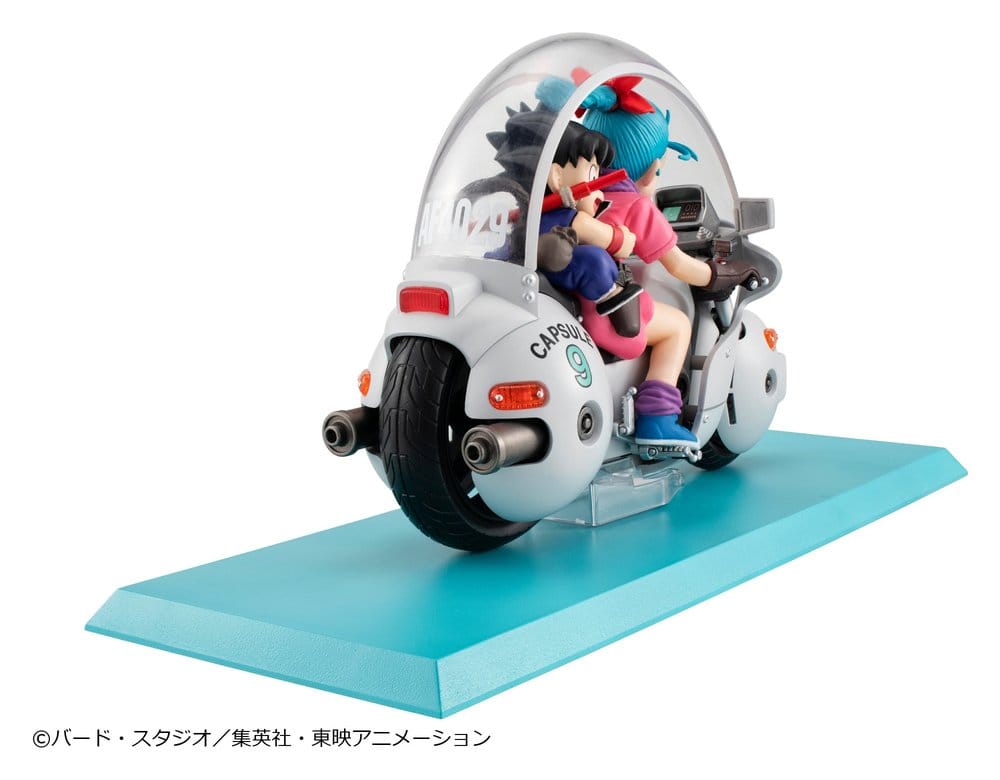 Dragon Ball Desktop Real McCoy PVC Figure Diorama 06 Son Goku & Bulma Limited Repeat Edition - Megahouse Dioramas