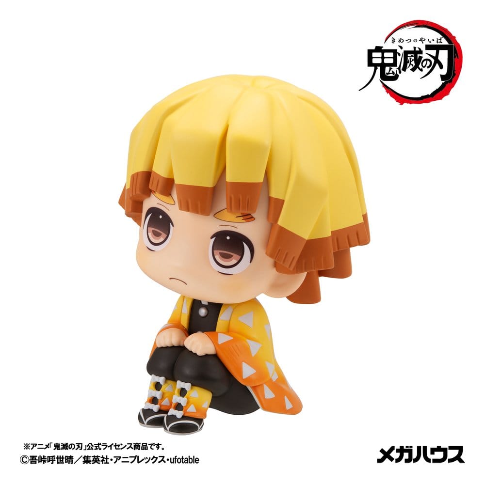Demon Slayer: Kimetsu no Yaiba Look Up PVC Figures 2-Pack Zenitsu Agatsuma Grumpy Ver. & Kaigaku (with gift)