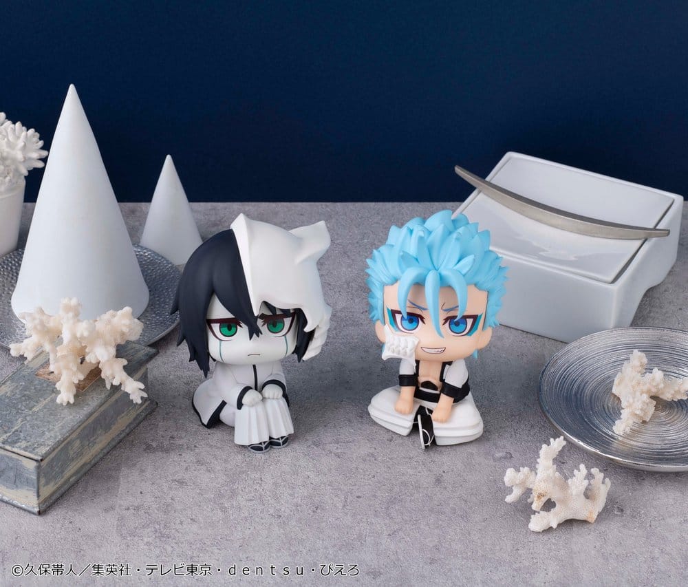 Bleach Look Up PVC Figures 2-Pack Ulquiorra Cifer & Grimmjow Jaegerjaquez (with gift)