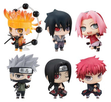 Naruto Shippuden ChimiMega Series Mini Figures Mascot Collection 1 Blind Box Display (6)