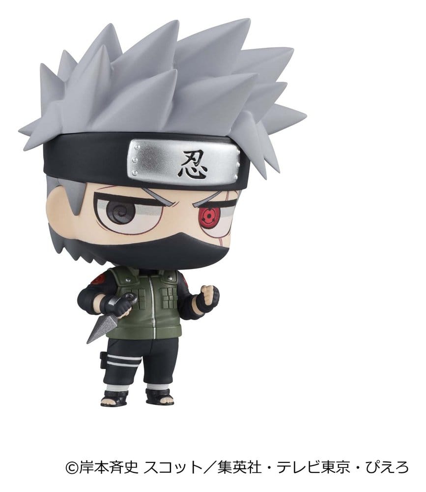 Naruto Shippuden ChimiMega Series Mini Figures Mascot Collection 1 Blind Box Display (6)
