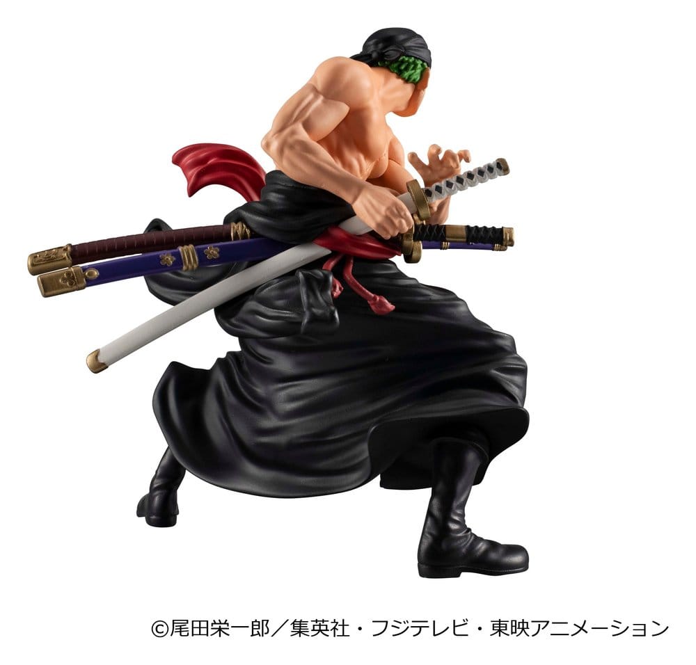 One Piece Wallstar PVC Figure Roronoa Zoro