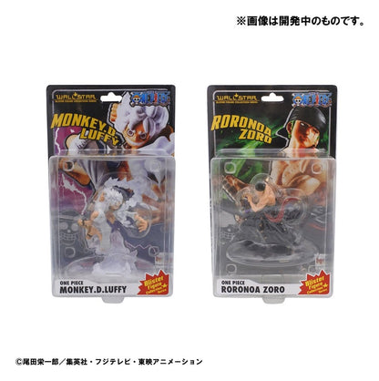 One Piece Wallstar PVC Figures 2-Pack Monkey D. Luffy Gear Fifth & Roronoa Zoro (with gift)