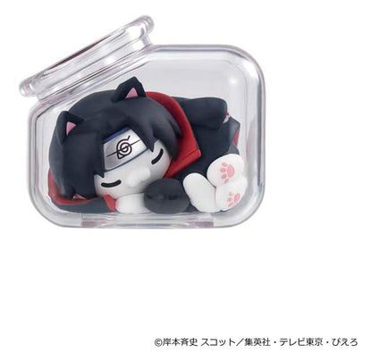 Naruto Shippuden Mega Cat Project Mini Figures Good Night Nyaruto! Gathering Akatsuki Edition Vol. 2 Blind Box Display (8)