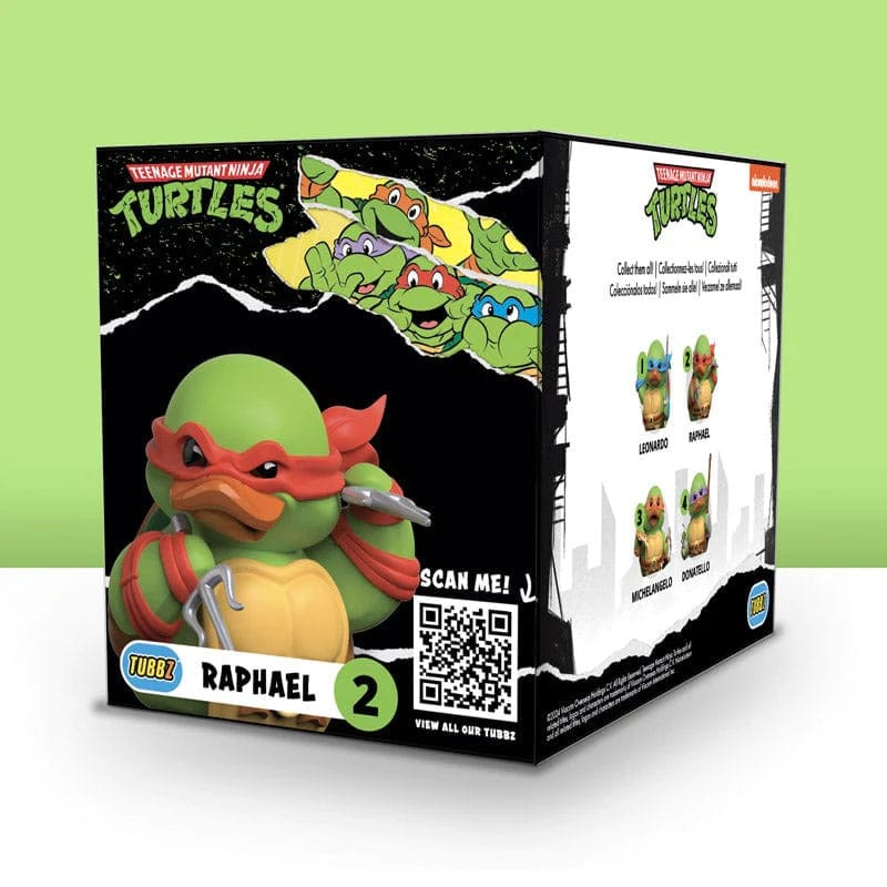 Teenage Mutant Ninja Turtles Tubbz PVC Figure Raphael Boxed Edition - Numskull Mini-figures