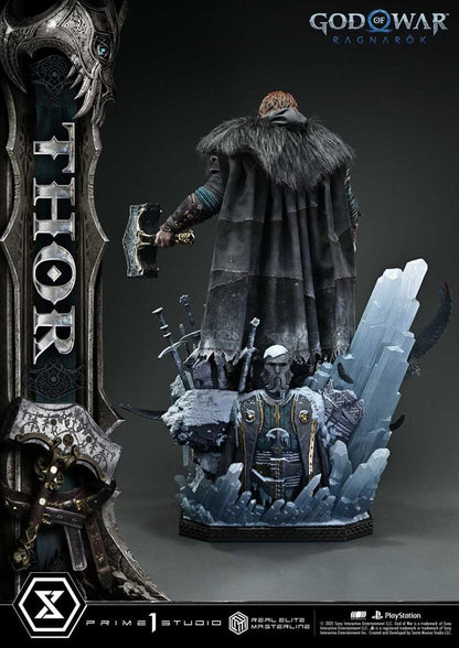 God of War: Ragnarök Real Elite Masterline Series Statue 1/3 Thor 105 cm