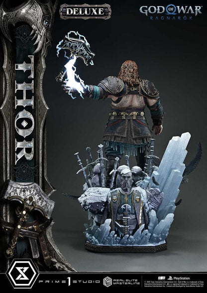 God of War: Ragnarok: Thor (Deluxe Ver.): Real Elite Masterline: 1/3 Scale Statue
