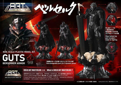 Berserk Plastic Build Art Masterline Model Kit Guts Berserker Armor Rage Pre-Assembled & Pre-Painted 30 cm - Prime 1 Studio Model Kits, Statues