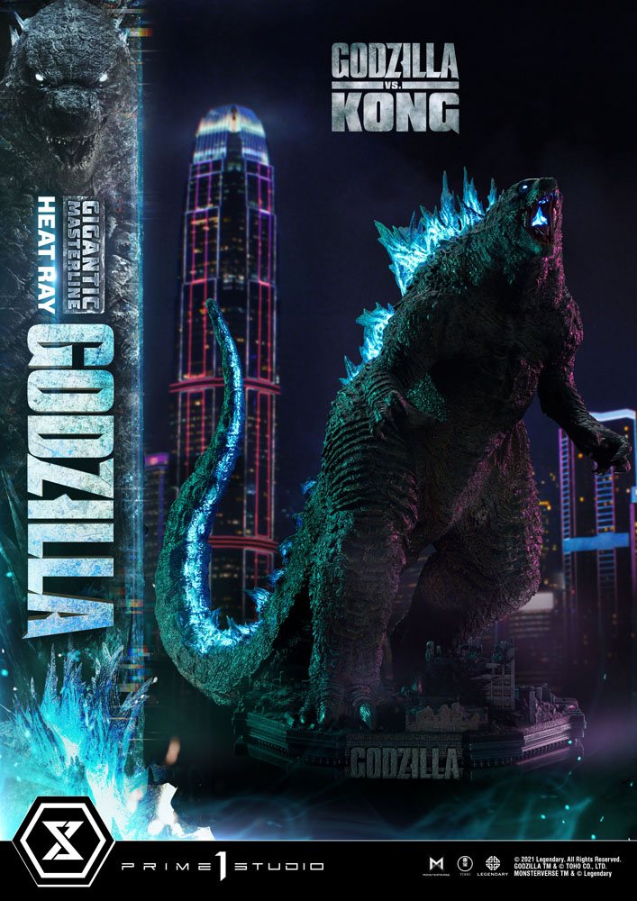 Godzilla vs. Kong Giant Masterline Statue Heat Ray Godzilla 87 cm - Prime 1 Studio Statues