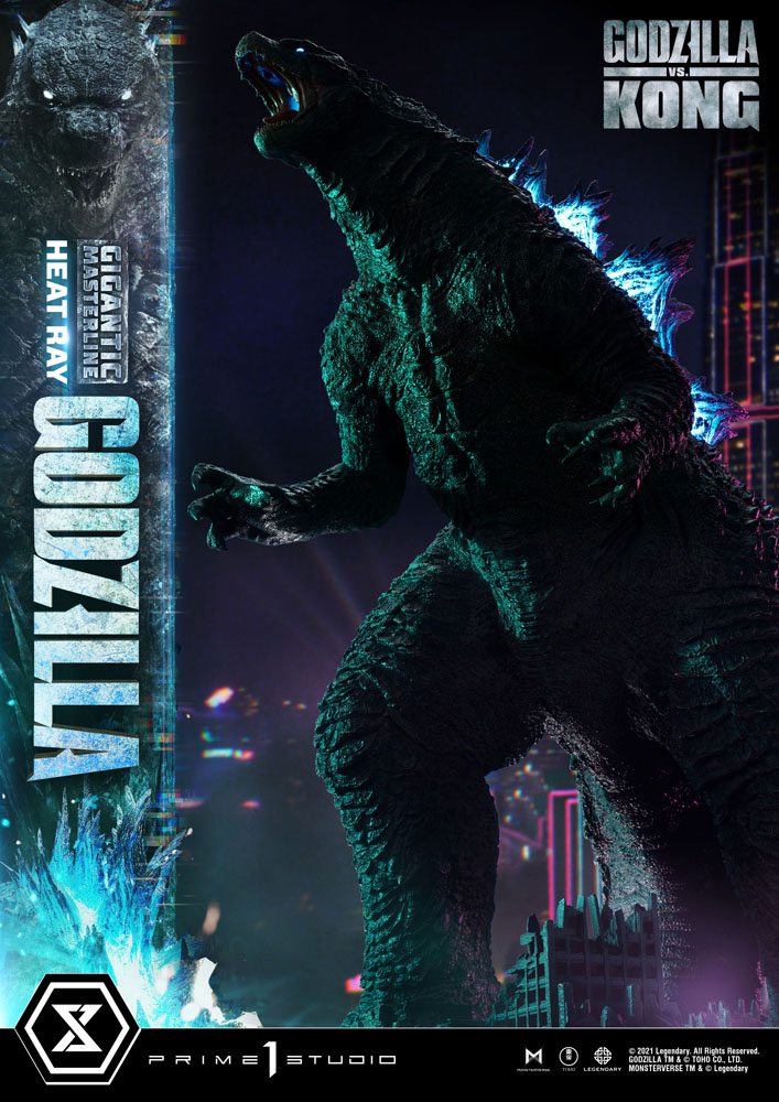 Godzilla vs. Kong Giant Masterline Statue Heat Ray Godzilla 87 cm - Prime 1 Studio Statues